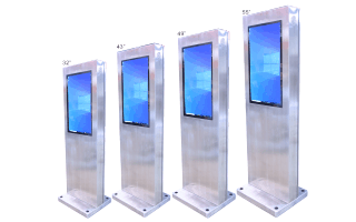 large outdoor touch kiosk