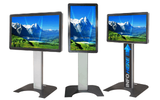 large touch kiosks